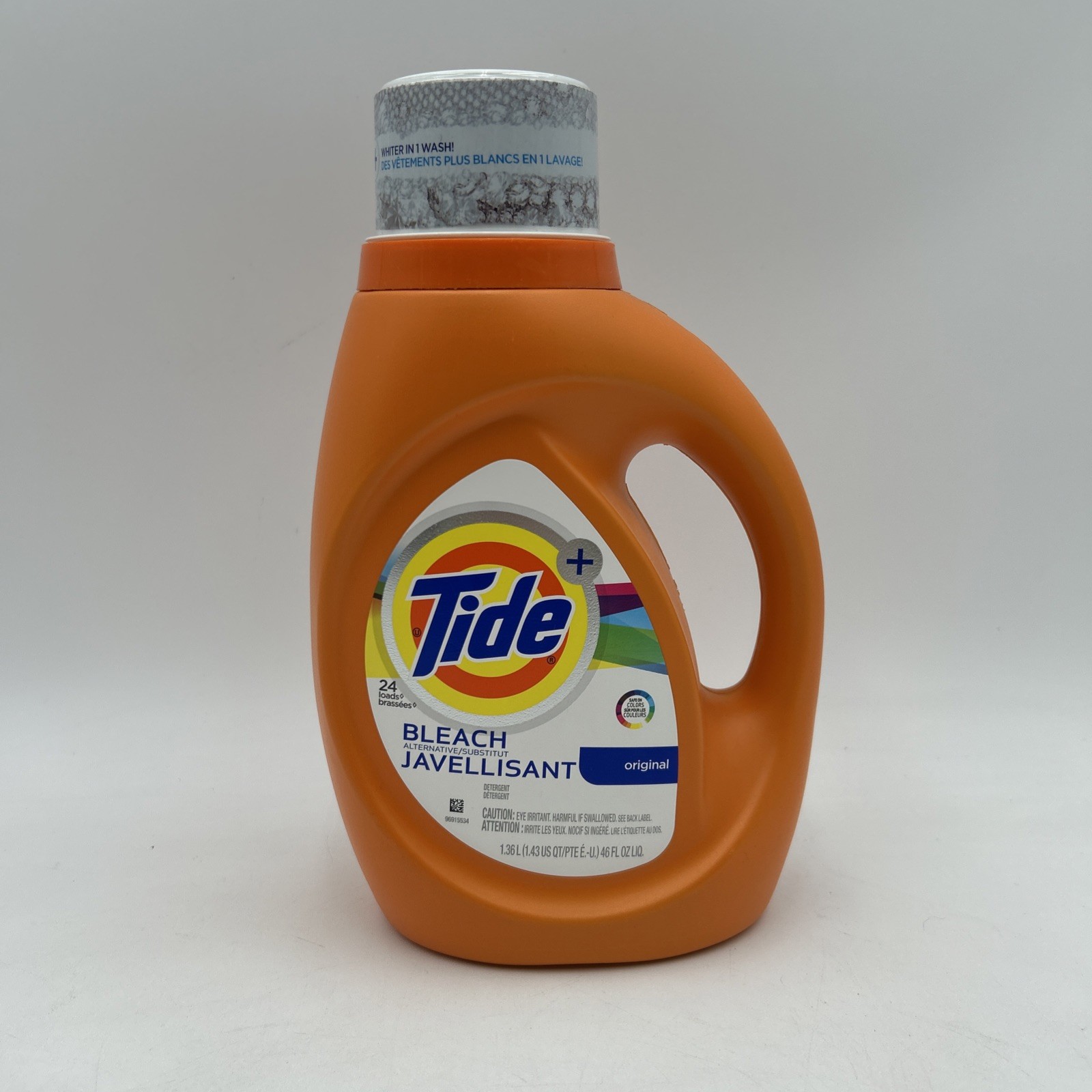 Tide Plus Bleach Alternative Laundry Detergent Original – 46 Fl Oz