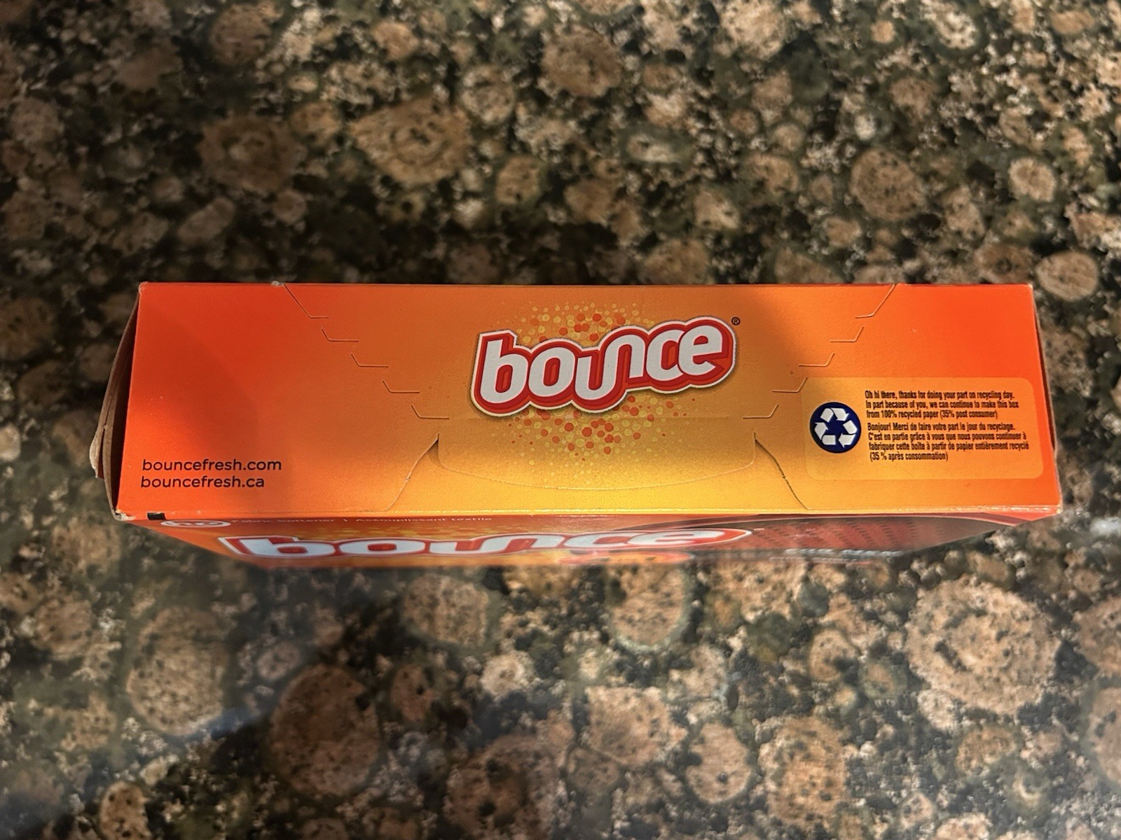 Bounce for Men Pure Sport Fabric Softener Dryer Sheets 105 Sheets NEW FRESH