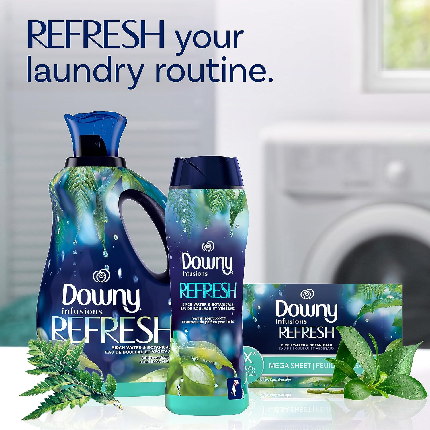 Infusions Refresh Scent Booster Beads, Botanical Florals & Birch Water, 24 Oz