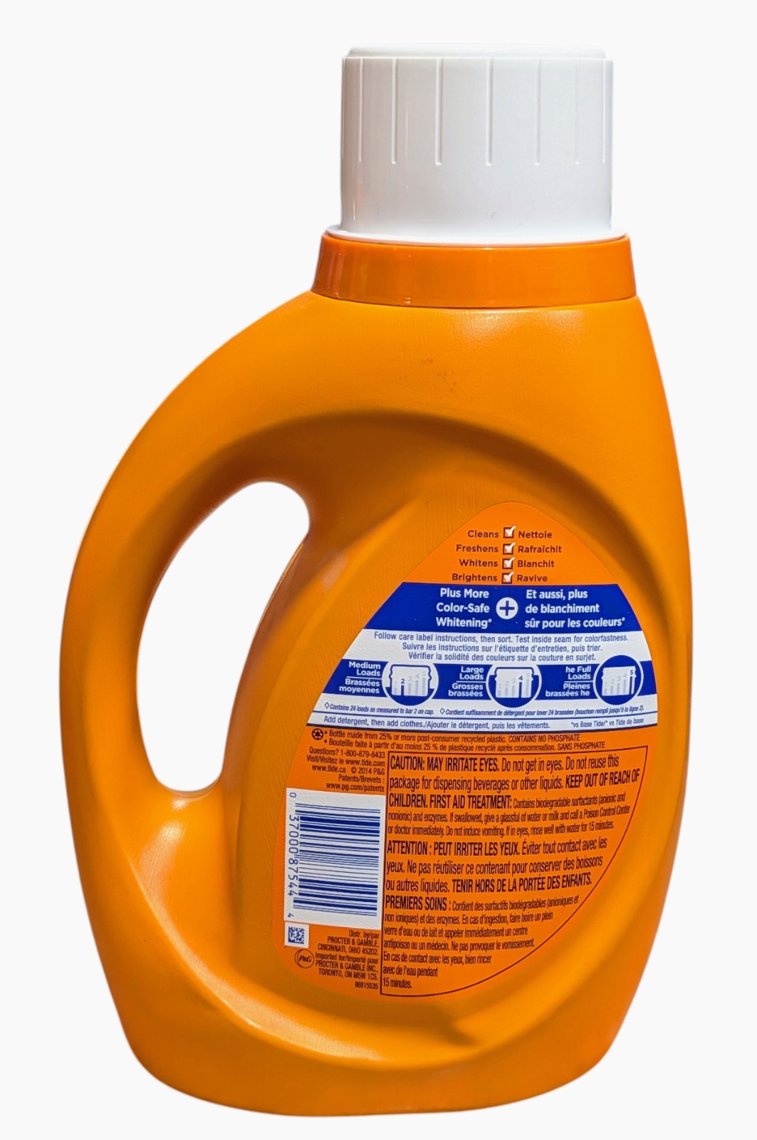 Tide Plus Bleach Alternative Laundry Detergent Original – 46 Fl Oz
