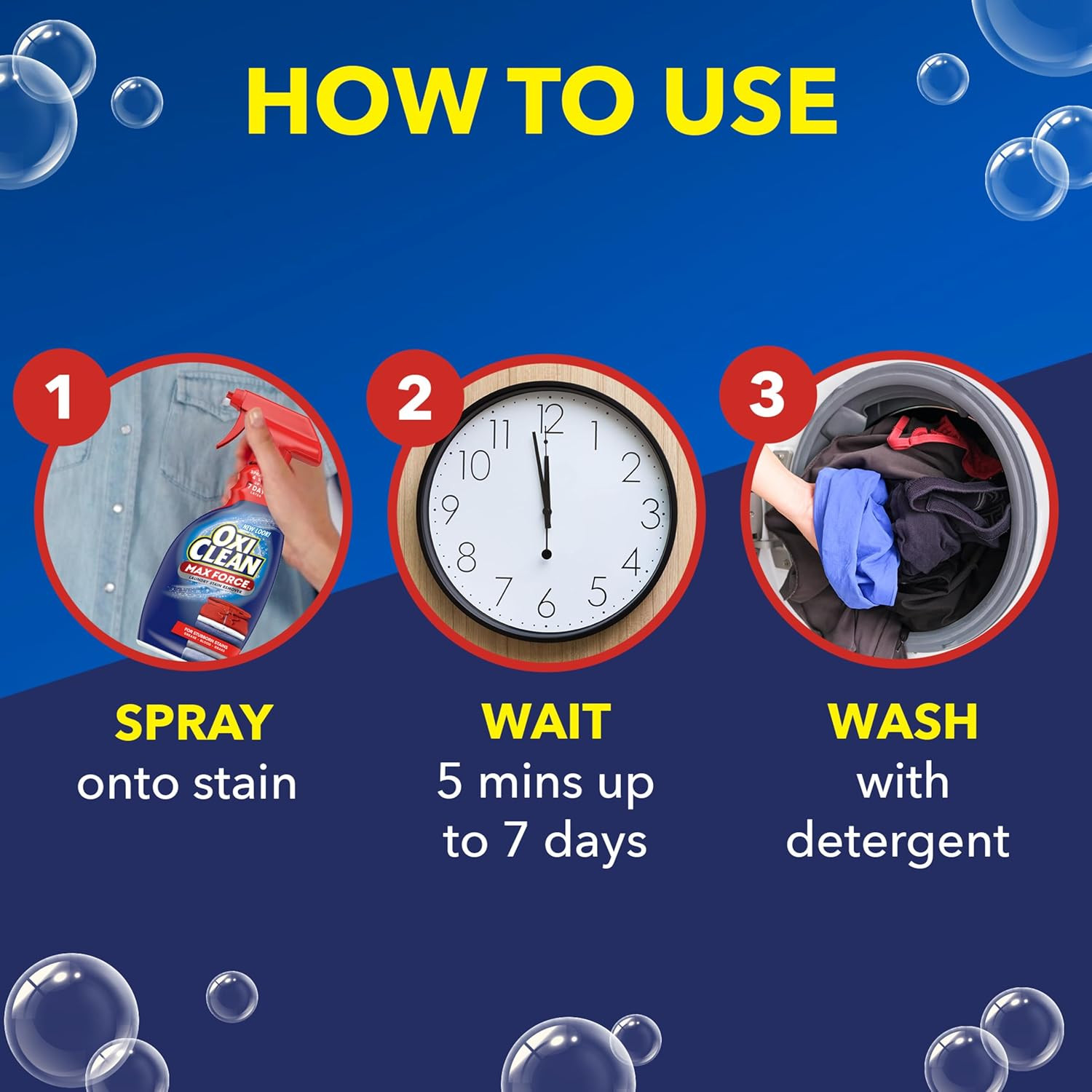 Oxiclean Max Force Laundry Stain Remover Spray, 2 Fl Oz, 2PK