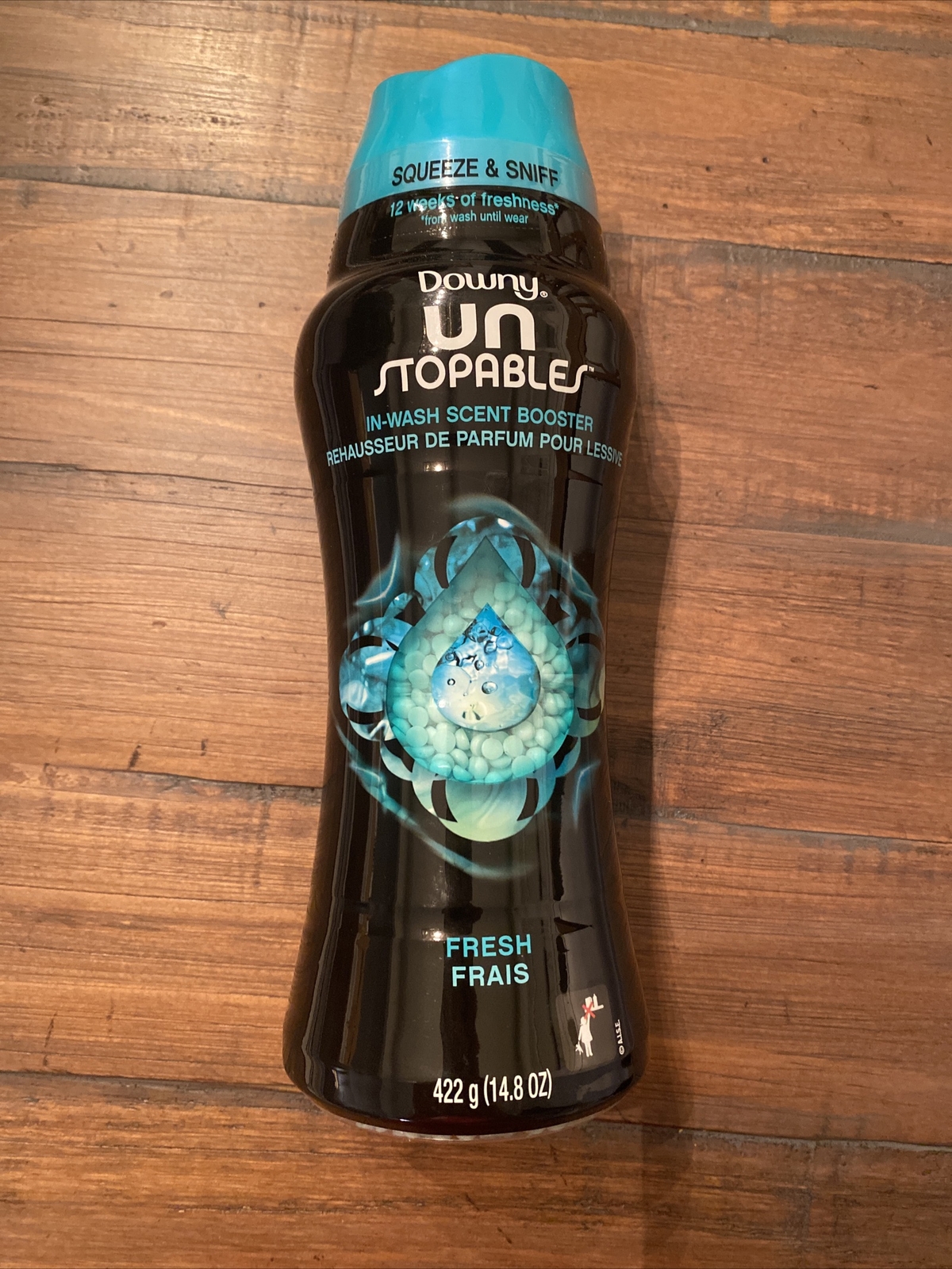 Downy Unstopables Fresh 12 Weeks of Freshness In – Wash Scent Booster, 14.8 oz
