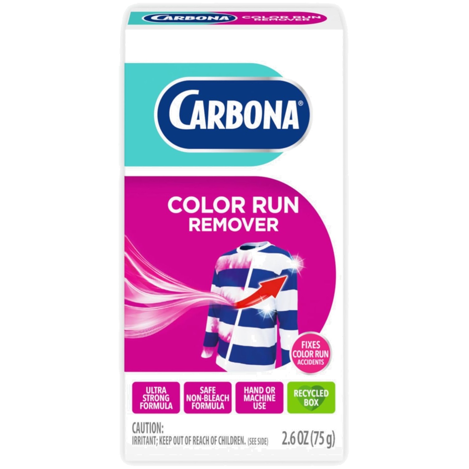 Chemical-Free 2.6 Oz Color Run Remover – Brighten Your Laundry Effortlessly