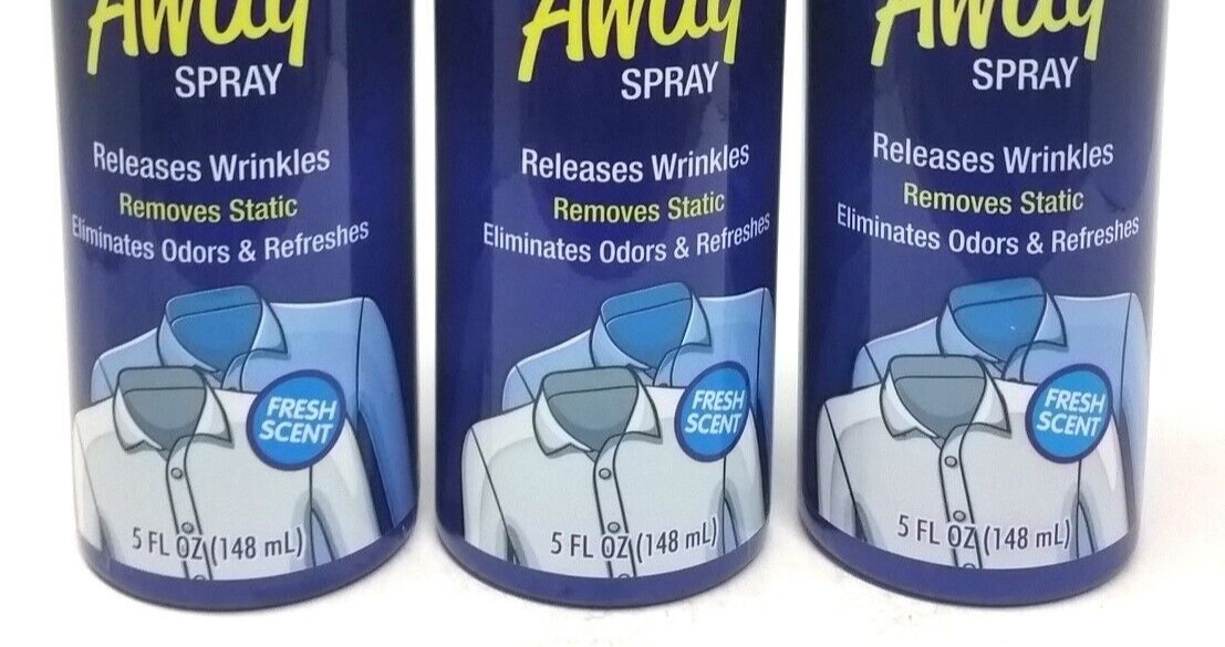 ( Lot 3 ) H.bright Wrinkle Away Clothing Spray 5 Oz Each