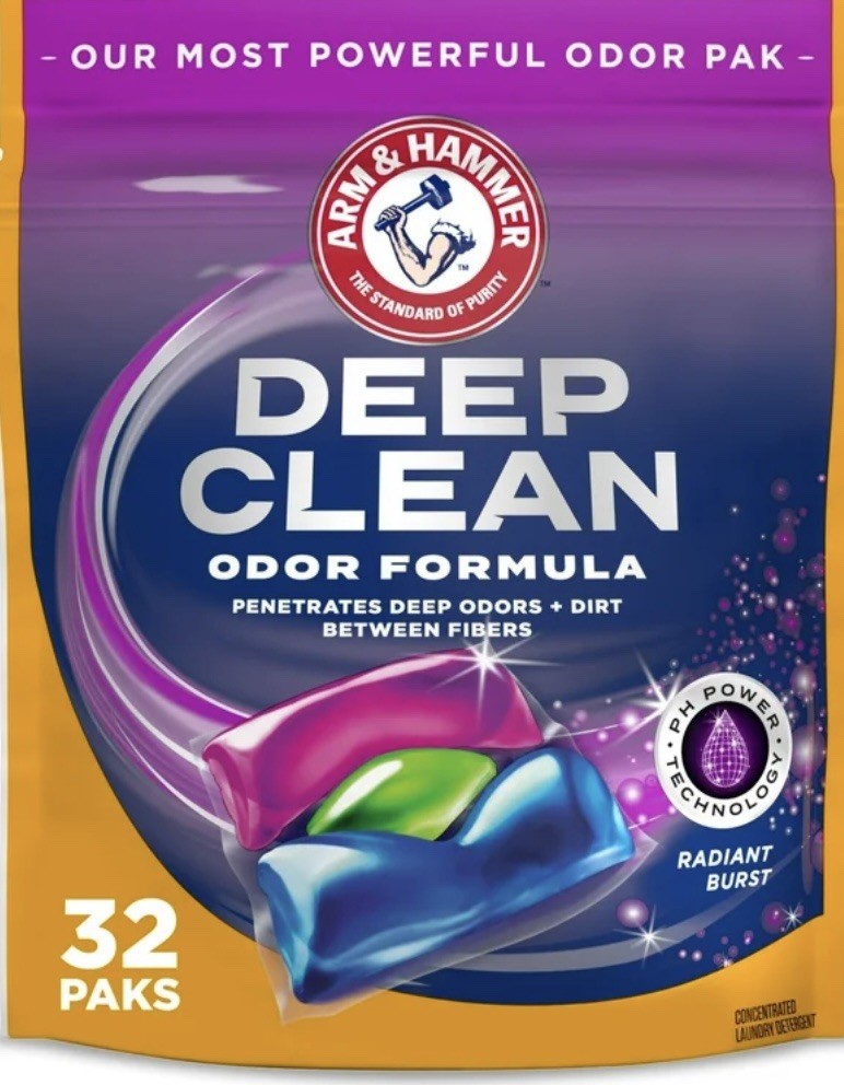 Deep Clean Odor Formula 120 Count For$30
