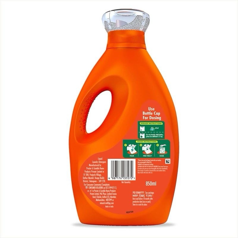 Tide Matic Front Load Liquid Laundry Detergent 28.74fl oz (850ml)