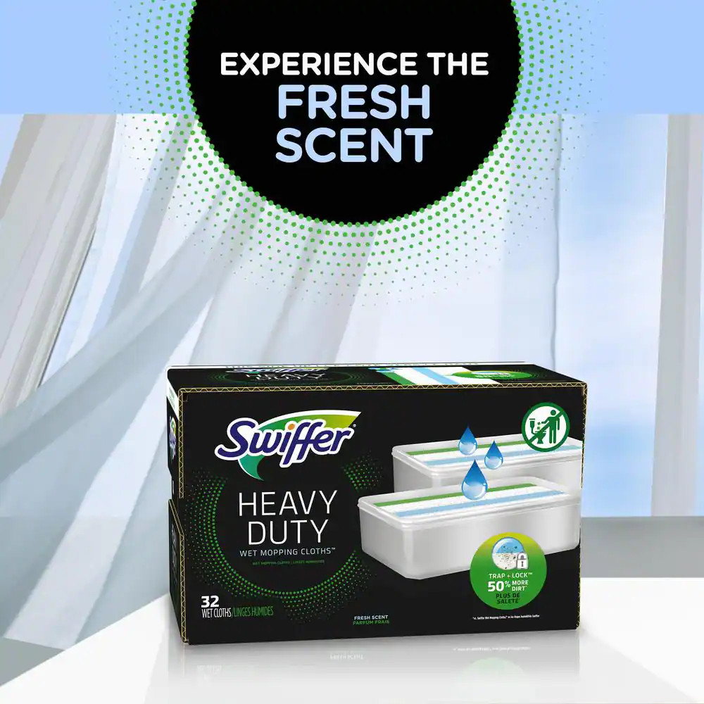 Sweeper Wet Heavy Duty Open Window Fresh Scent Refills (20-Count)