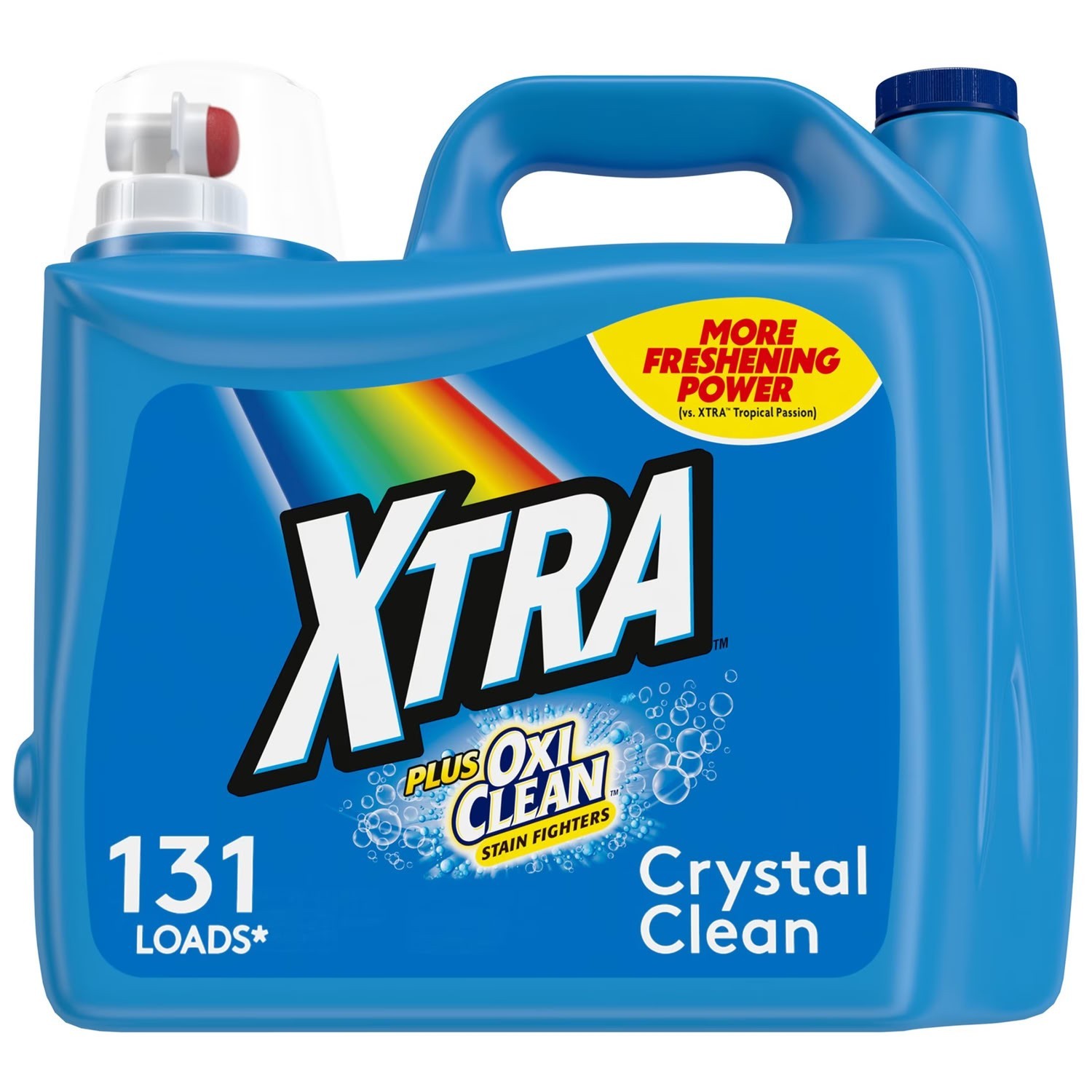 Xtra Plus OxiClean Liquid Laundry Detergent 203.1 fl oz 131 Loads Stain Fighter