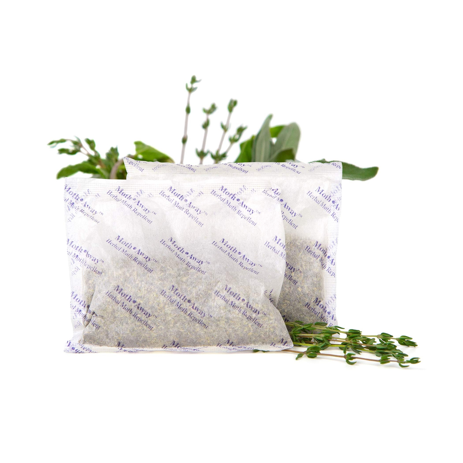 Richards Homewares 18 Jumbo Sachets Natural Moth Prevention Fresh Mint Scent