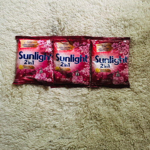 Sunlight Detergent Sakura Lemon Fresh Scented Cloth Laundry Washing Powder NEW