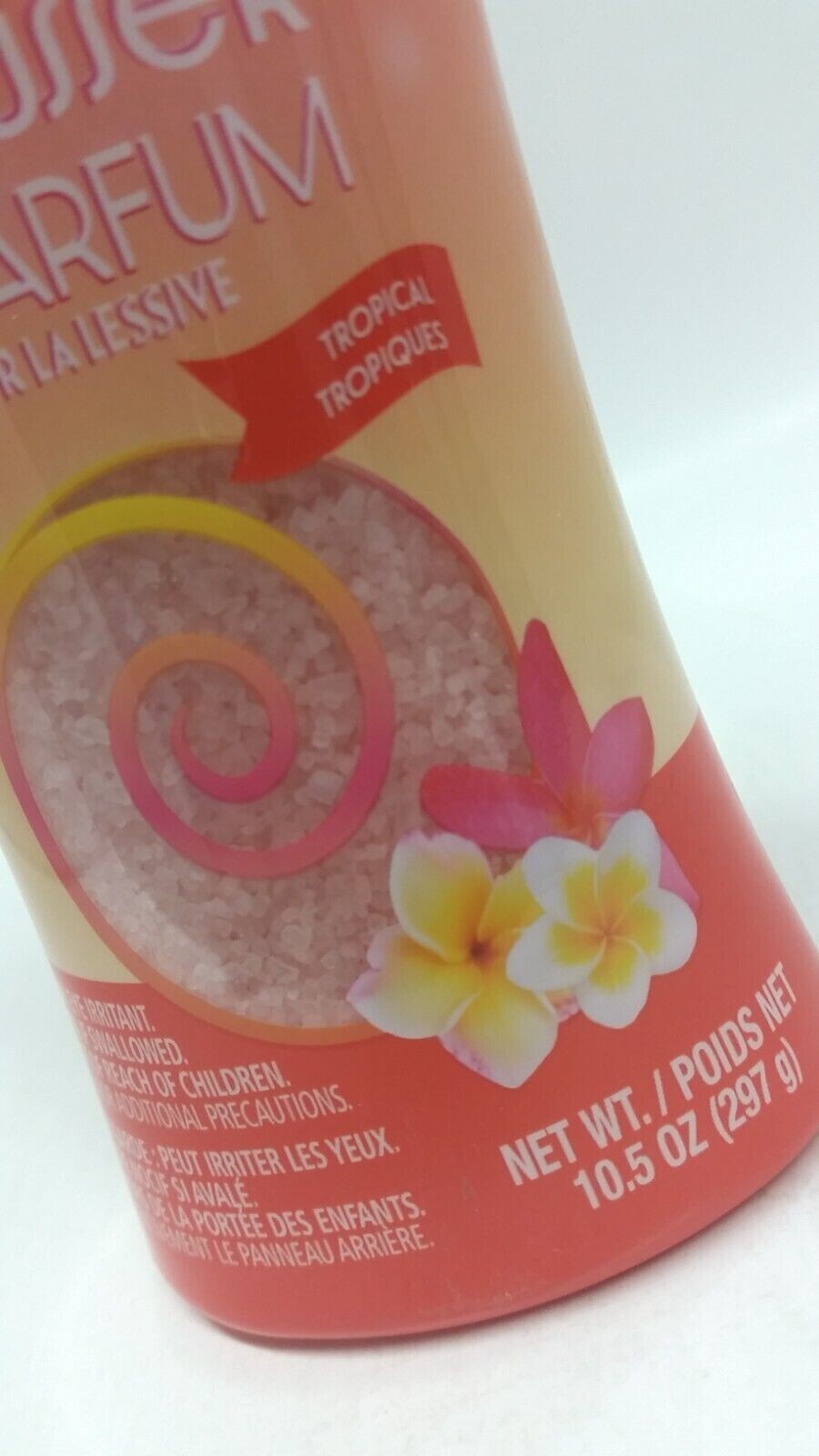 ( LOT 4 ) In-Wash Fragrance Booster Rehausseur, Tropical Scent New 10.5 oz Ea