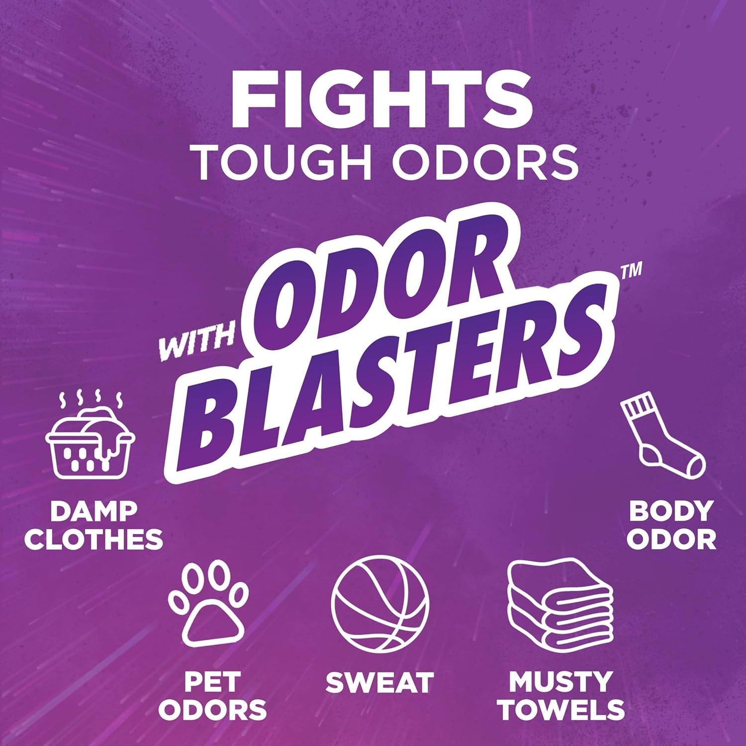 Plus OxiClean Odor Remover Laundry Detergent, 158.6 Fl Oz – Powerful Fresh Burst