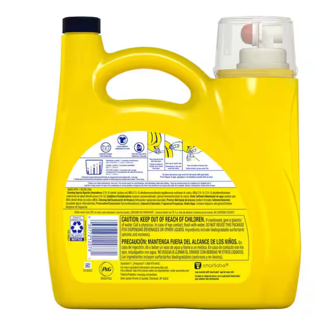 Simply All-in-One Refreshing Breeze Laundry Detergent, 89 Loads, 117 fl oz
