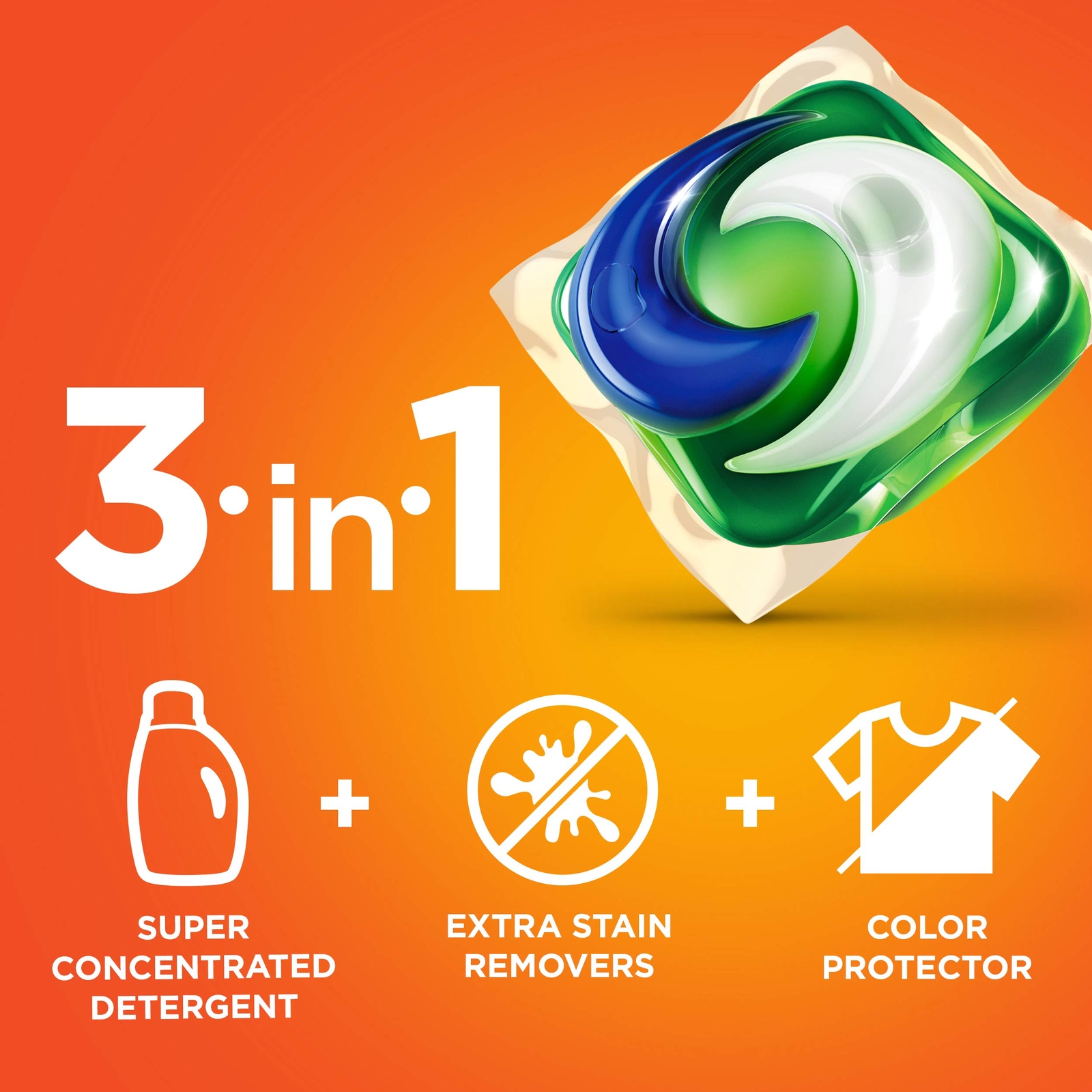 Tide PODS Laundry Detergent Pacs 42 Count Extra Stain Odor Fighter Original S…