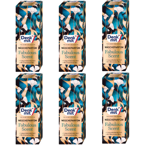 6 x 275g Denkmit Laundry Perfume Fabulous Scent