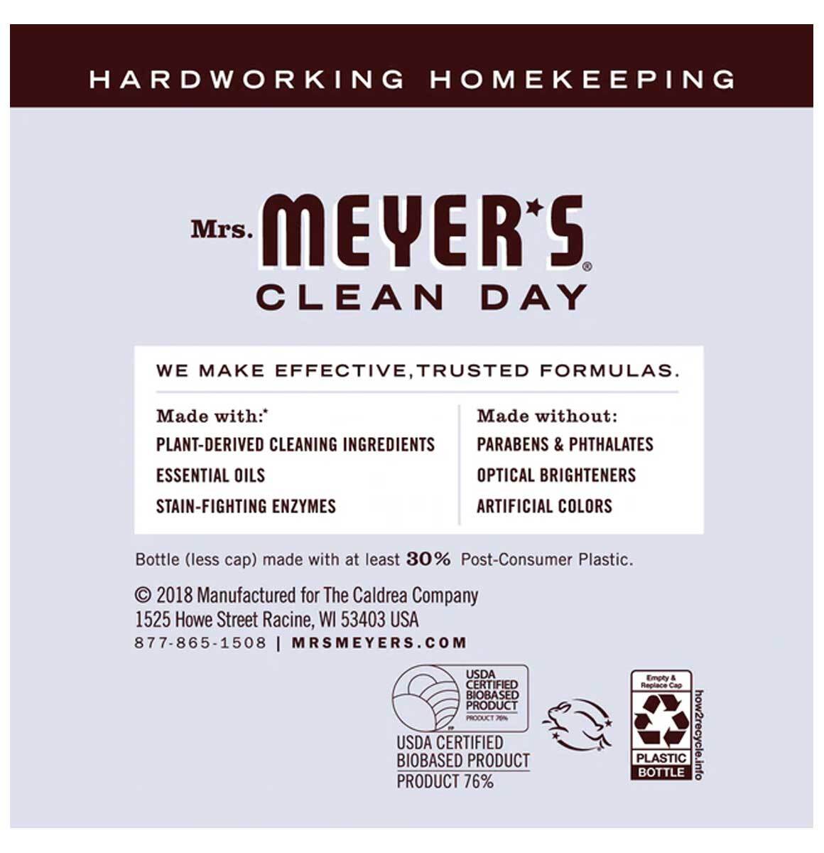 Mrs Meyers Fabric Softener Lavender Scent – 32 Oz – Pack of 6