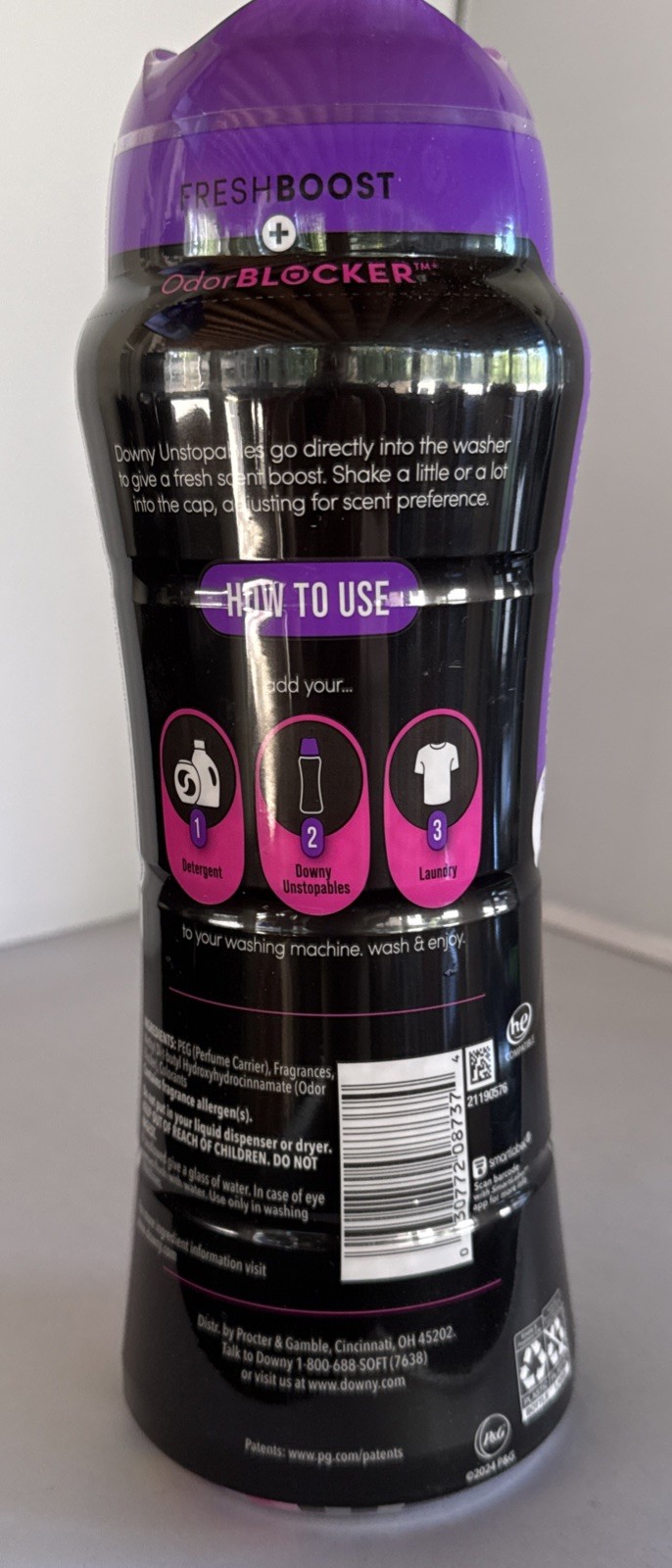 Unstopables In-Wash Laundry Scent Booster Beads, Lush, 18.2 Oz