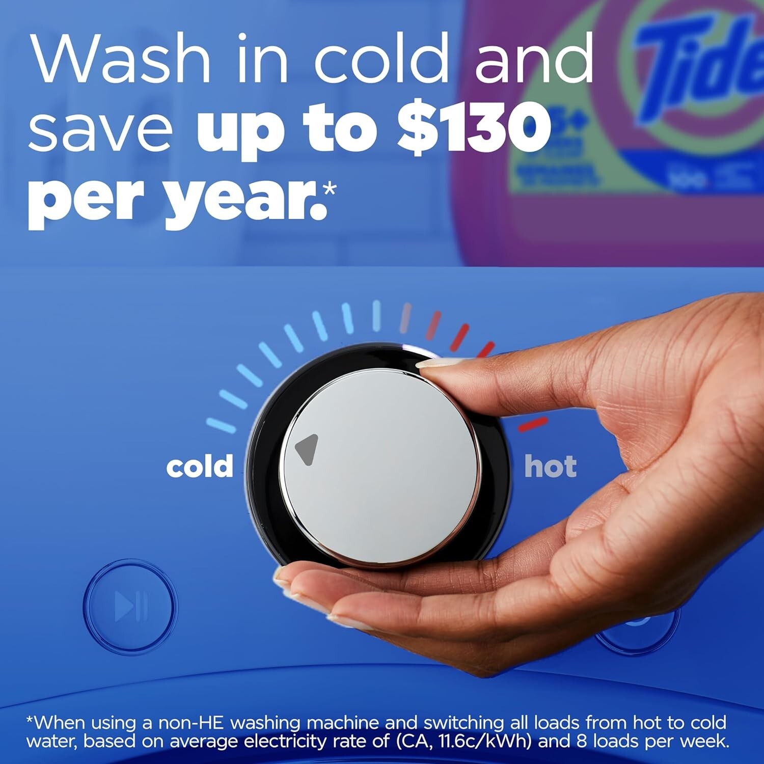 Tide Liquid Laundry Detergent Original Scent HE Compatible 100 Loads 132 fl oz