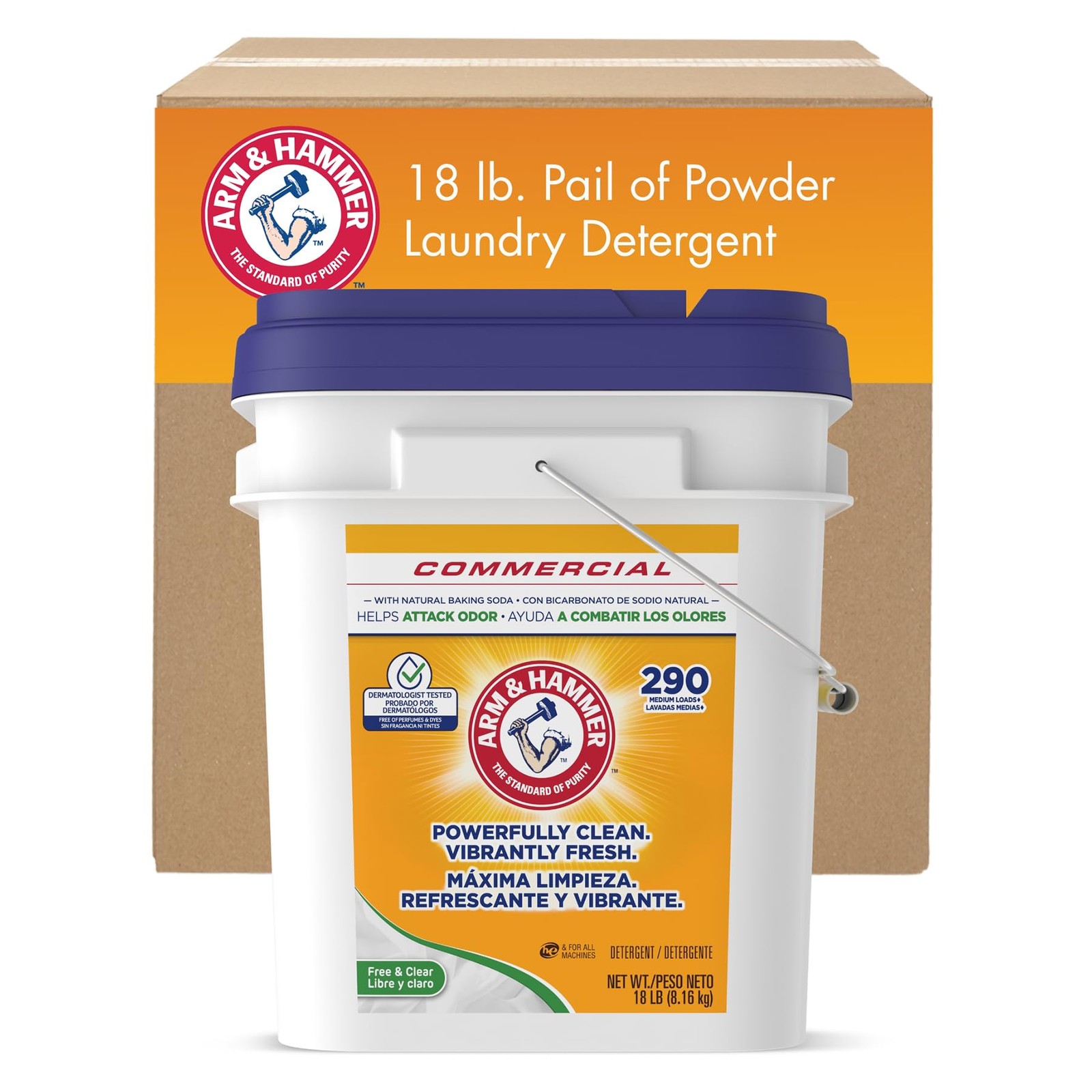 Arm & Hammer Powder Laundry Detergent, Professional Soap for Washing Clothes,…