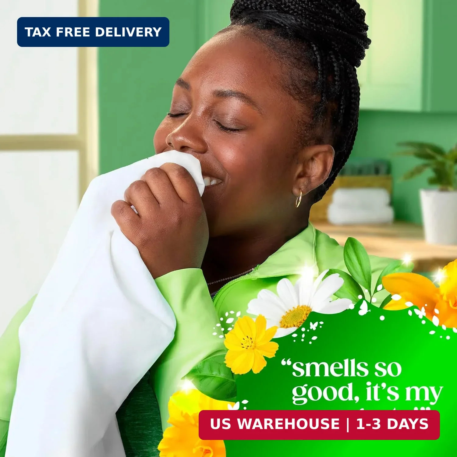 Gain Flings Liquid Washing Detergent Pods, Now with Odor Defense + Color Guard,