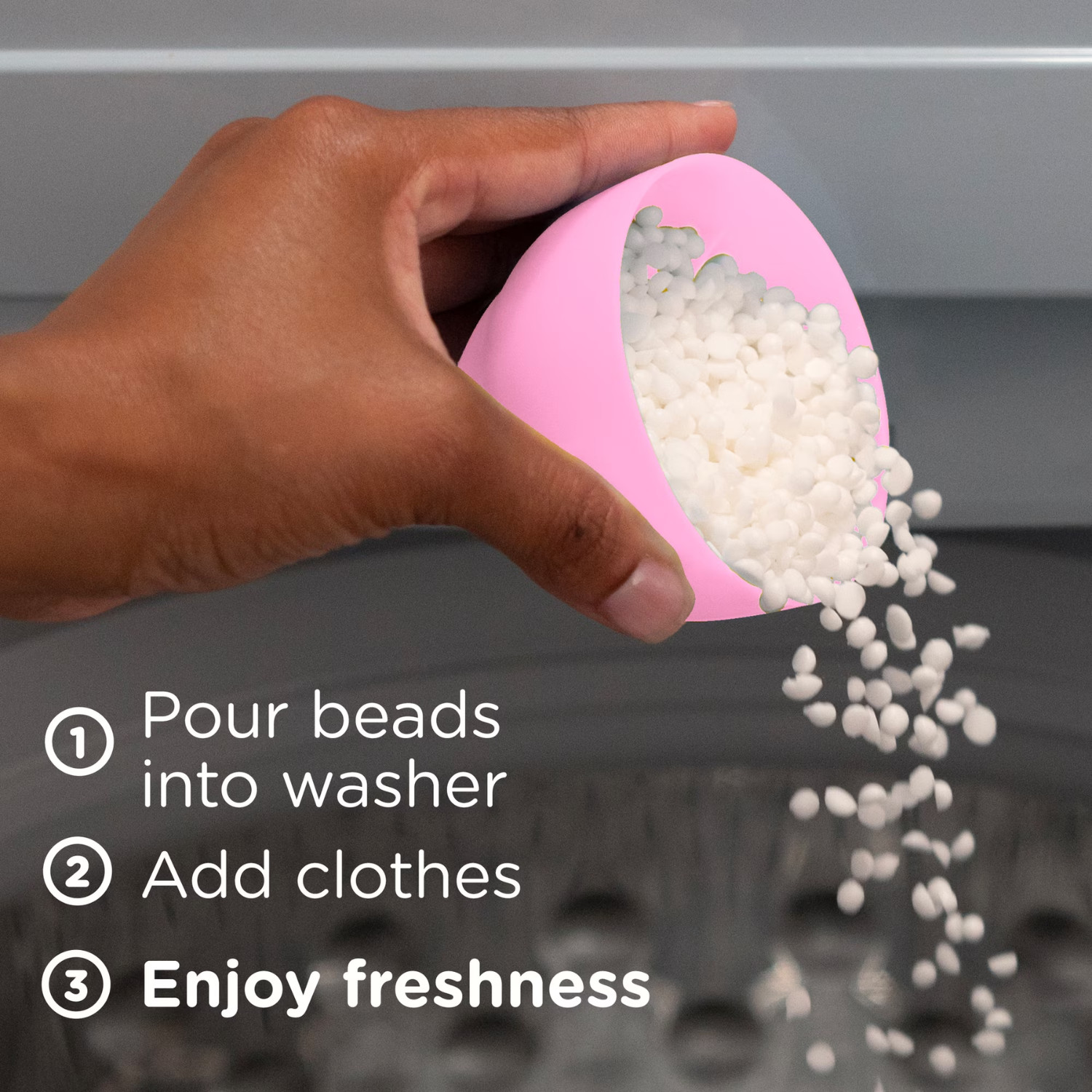 (2 Pack) Downy Light In-Wash Laundry Scent Booster Beads Cherry Blossom, 24 oz