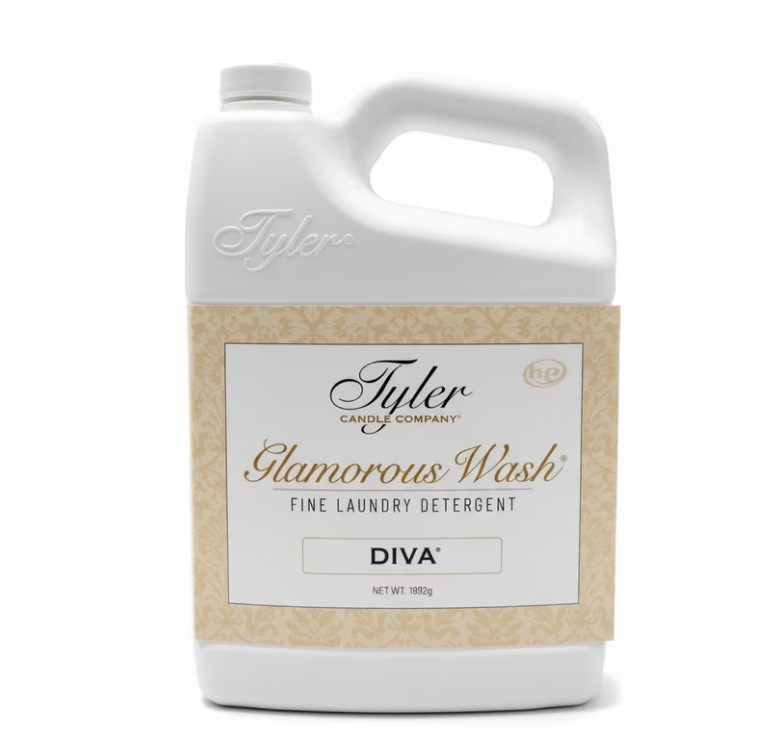 Tyler Candle Diva Glamorous Wash Liquid Laundry Detergent, 24 Loads, 64 fl oz