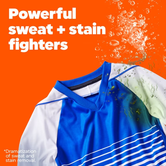 Sport Liquid Laundry Detergent, Advanced Sweat + Stain Fighter, 92 fl oz, 65 Loa