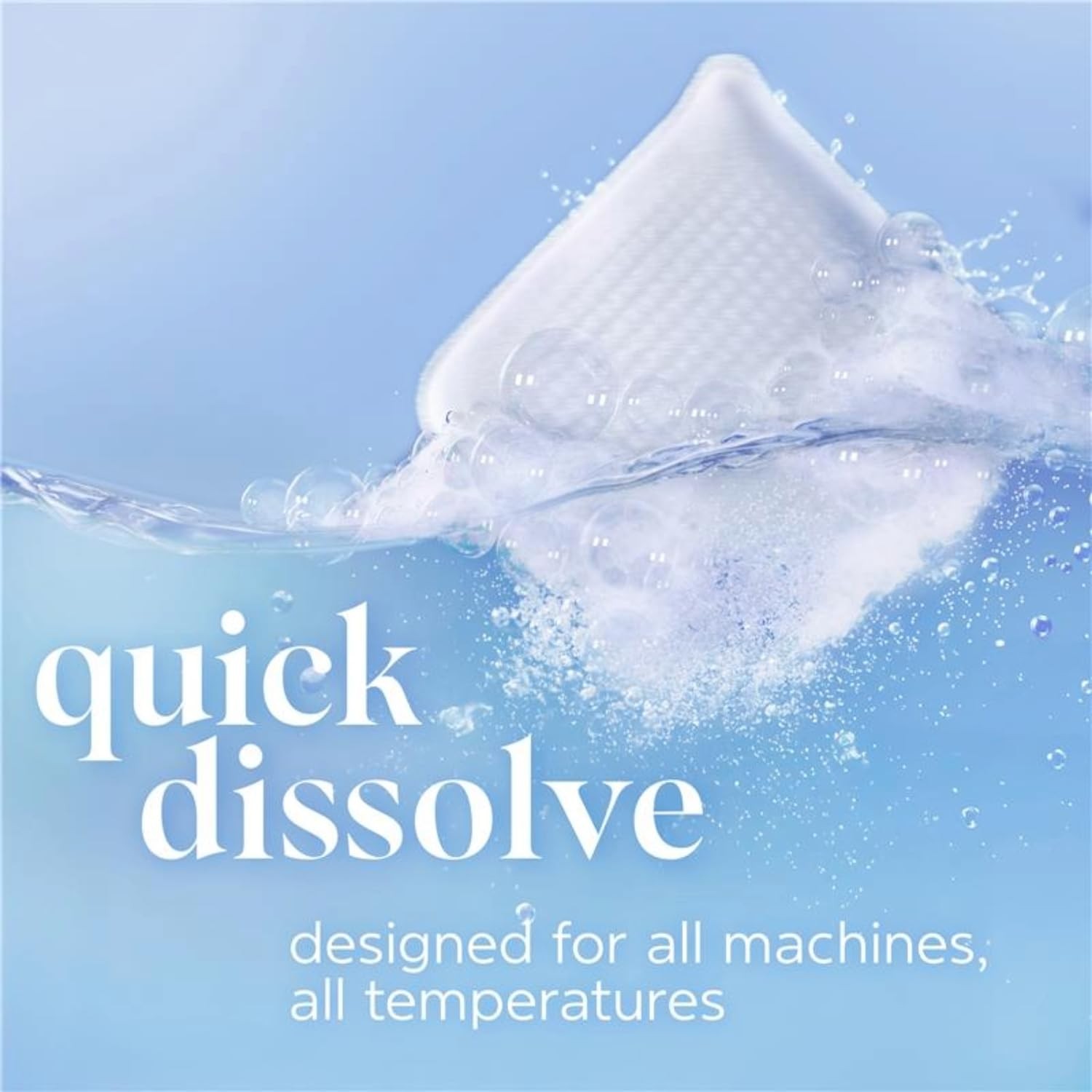 Tide evo Free & Gentle Tiles Fragrance-Free 40 Count (Pack of 1), White