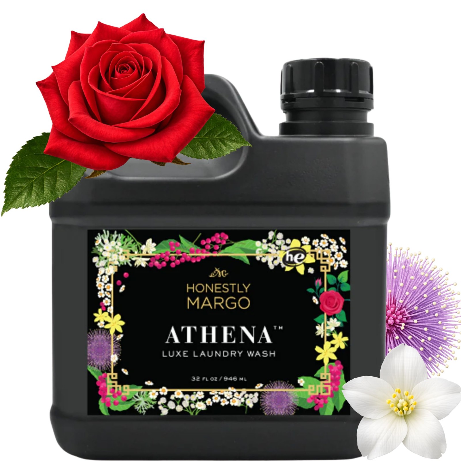 Honestly Margo Athena Luxury Laundry Detergent, Scented, 32 oz, Pack of 1 | L…