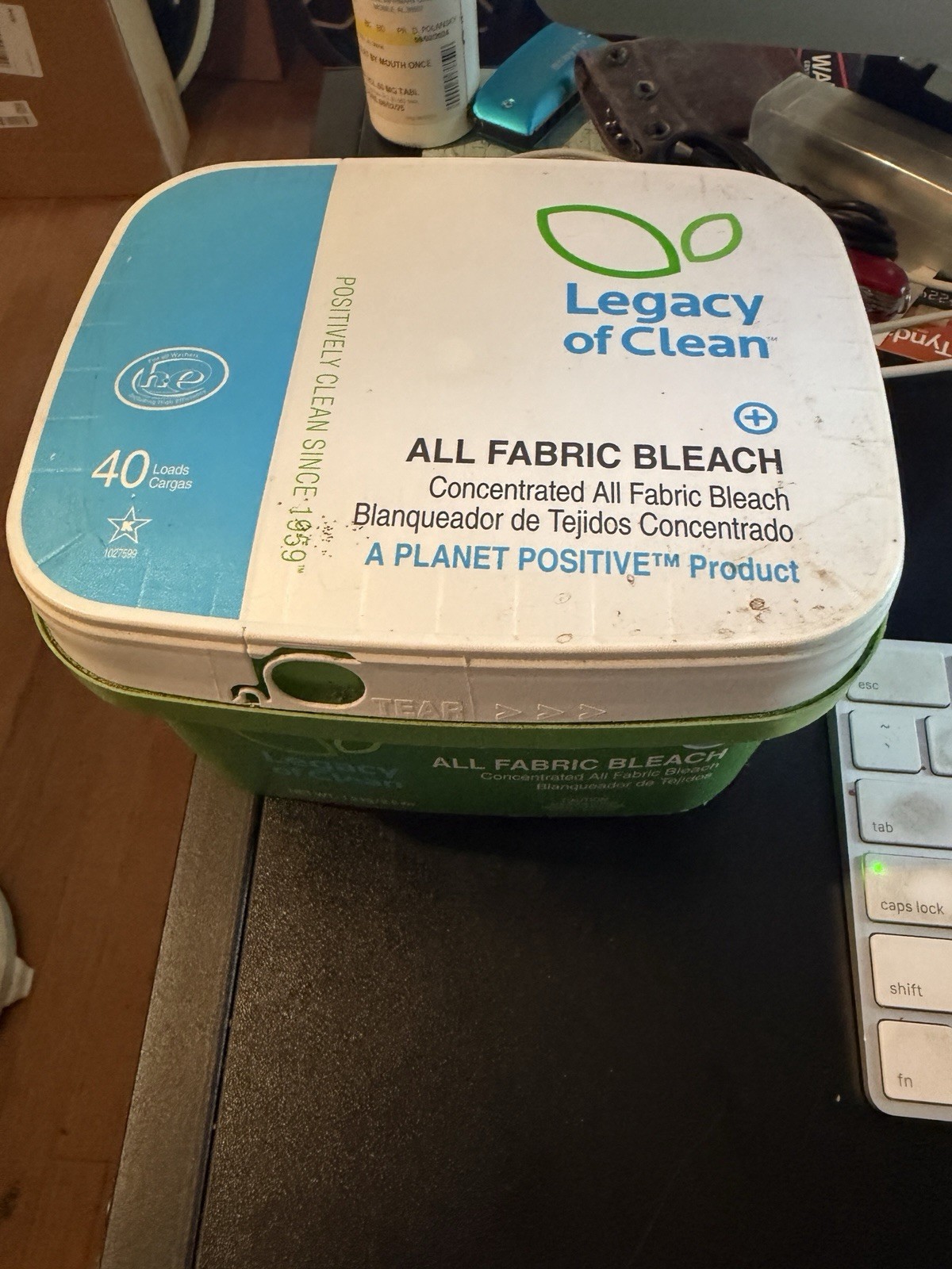 Amway Legacy Of Clean Concentrated All Fabric Bleach (1.2kg 2.6lbs New Old Stock
