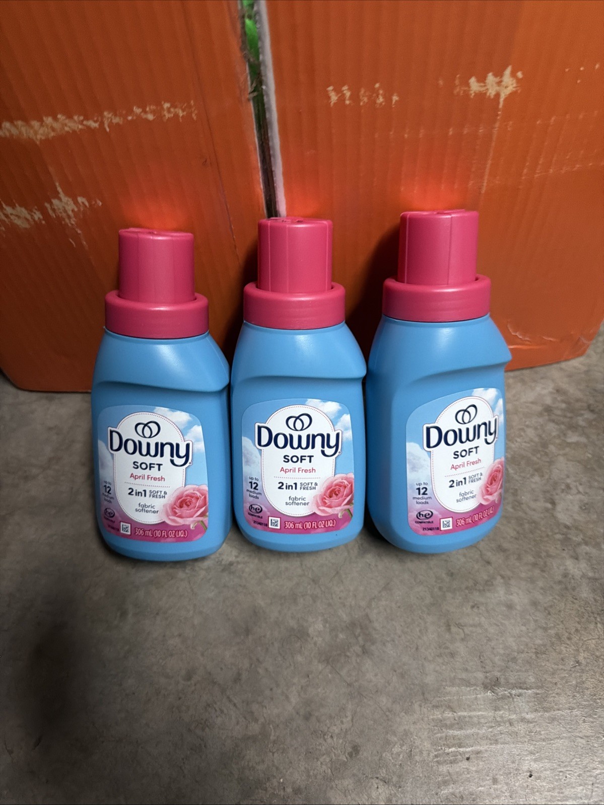 Ultra Downy April Fresh Liquid Fabric Softener, 10oz (306ml) (Pack of 3)