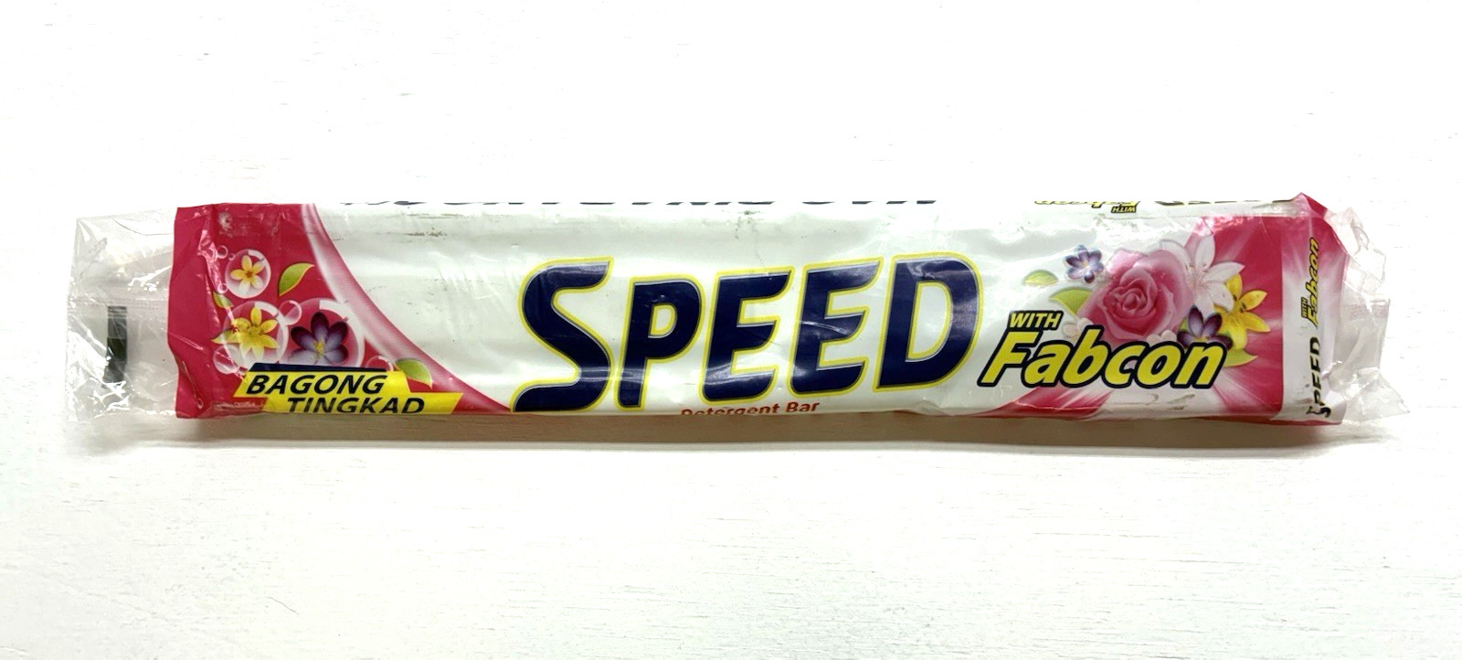 SPEED Laundry Detergent With Fabcon Bar Soap 330g Long Bar New Sealed