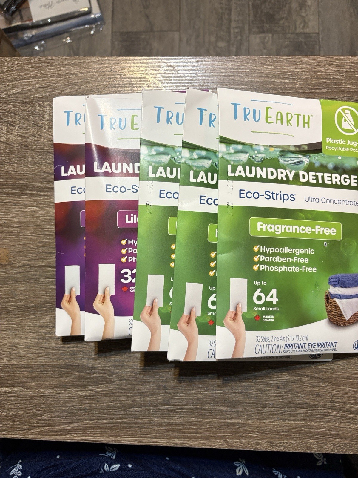 Tru Earth Eco-Strips Laundry Detergent, 32 Loads – Fragrance Free 16 each