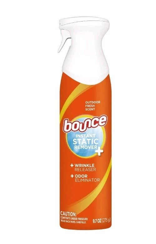 Bounce Rapid Touch-Up 3 in 1 Static Remover, Wrinkle Releaser, 2 Pack.