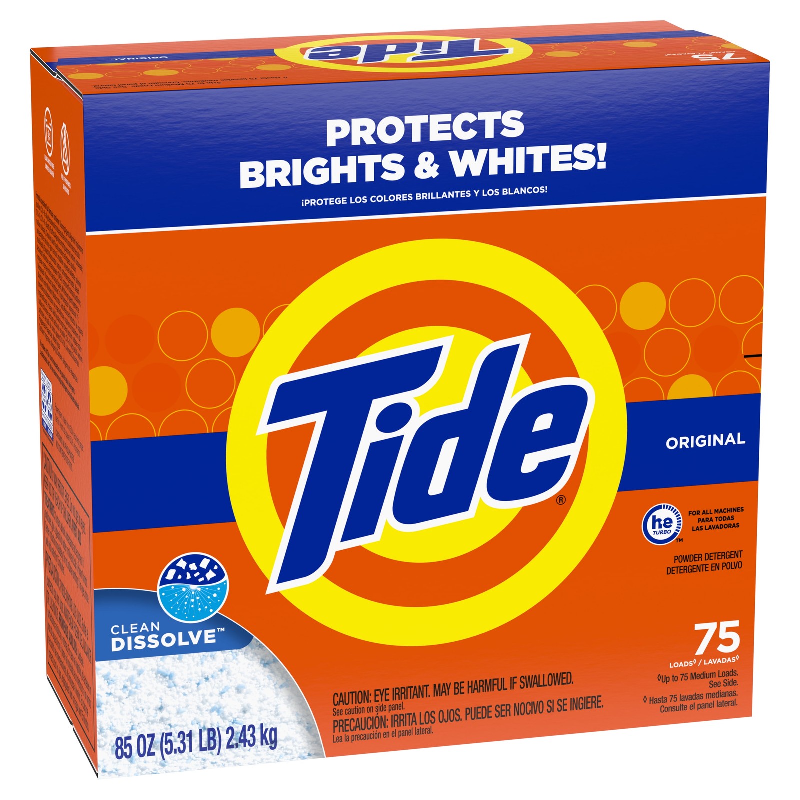 Powder Laundry Detergent, Original Scent, 85 Oz, 75 Loads