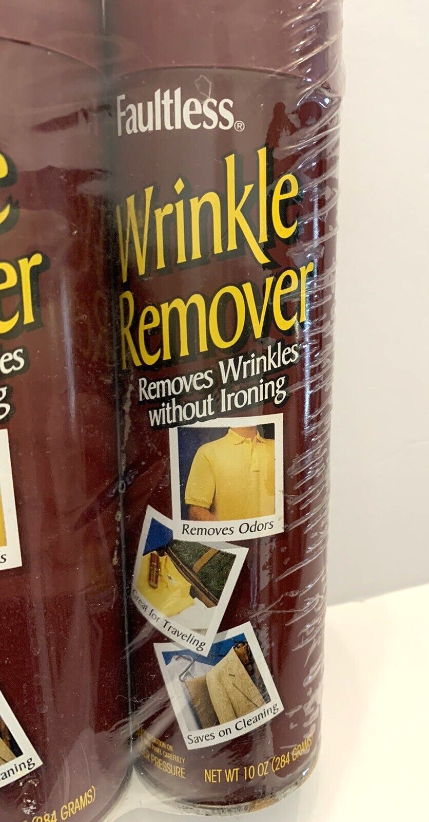 Faultless Wrinkle Remover Spray 10 Oz rare discontinued lot of 4 pk