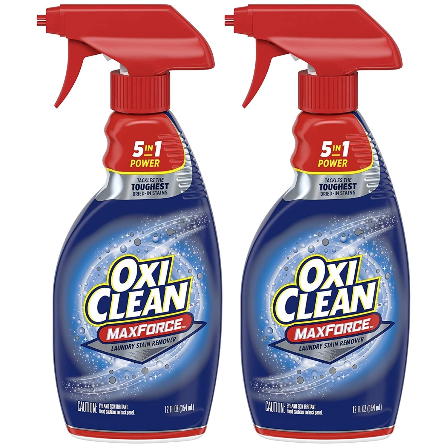 5-in-1 Stain Remover Spray – 12 oz, 2 Pack