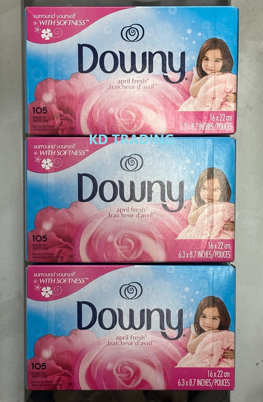 (315-Pk) Downy Fabric Clothes Softener Static Remover Dryer Sheets APRIL FRESH