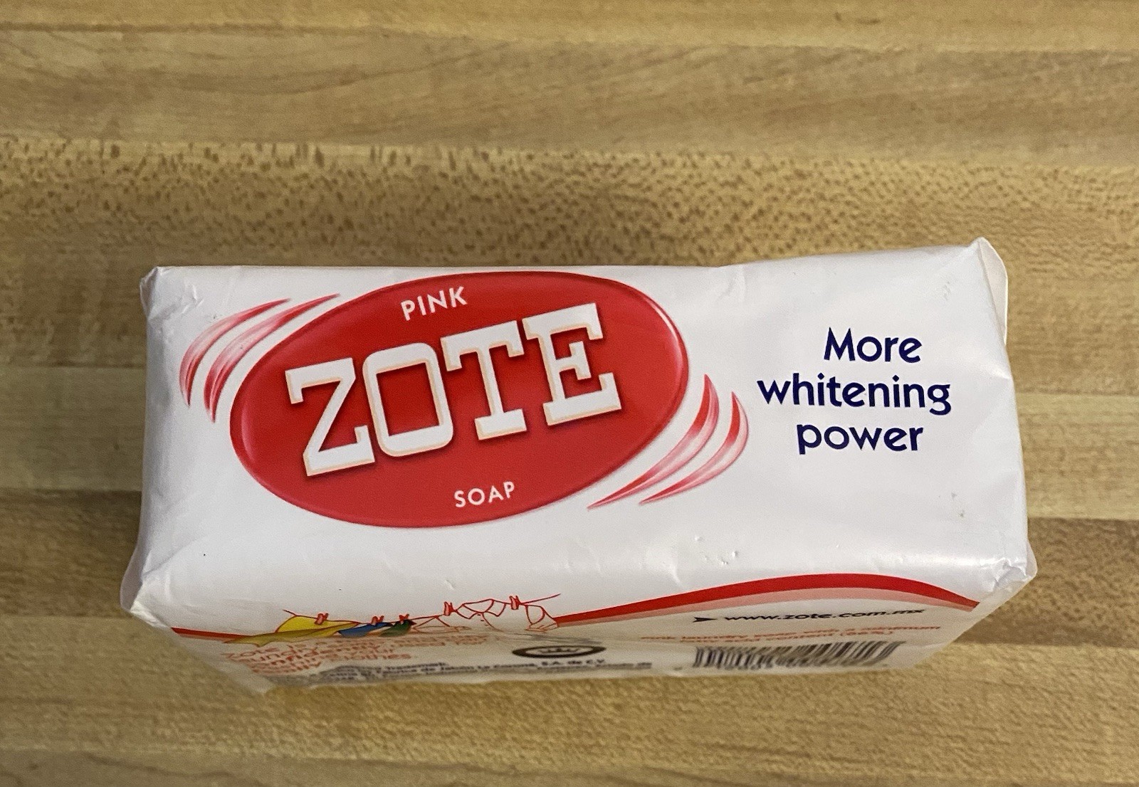 Zote High Quality Large Pink Laundry Soap Bar Washing Clothes Detergent 14.1 oz