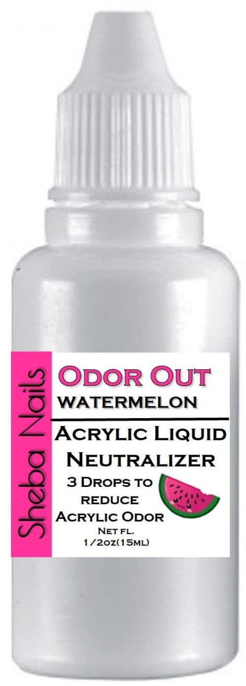 Convenient 1/2oz Watermelon Scent Acrylic Liquid Drops – Odor Control Solution