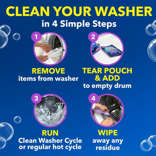 OxiClean Washing Machine Cleaner with Odor Blasters, 11.28 Ounce (Pack of 1)