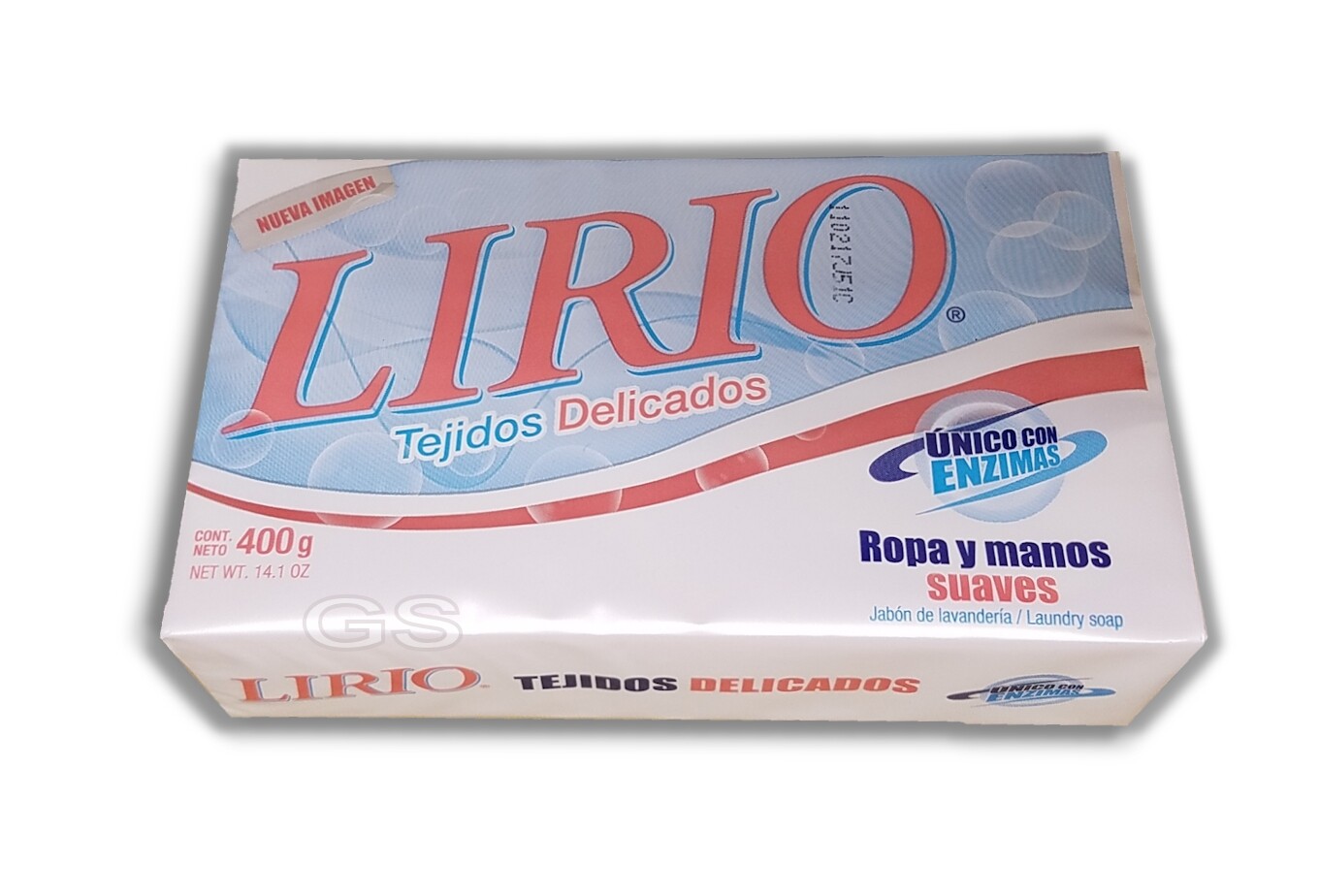 LIRIO SOAP Laundry Kitchen Detergent Cloth Cleaning Jabon Lavanderia Ropa 14.1oz