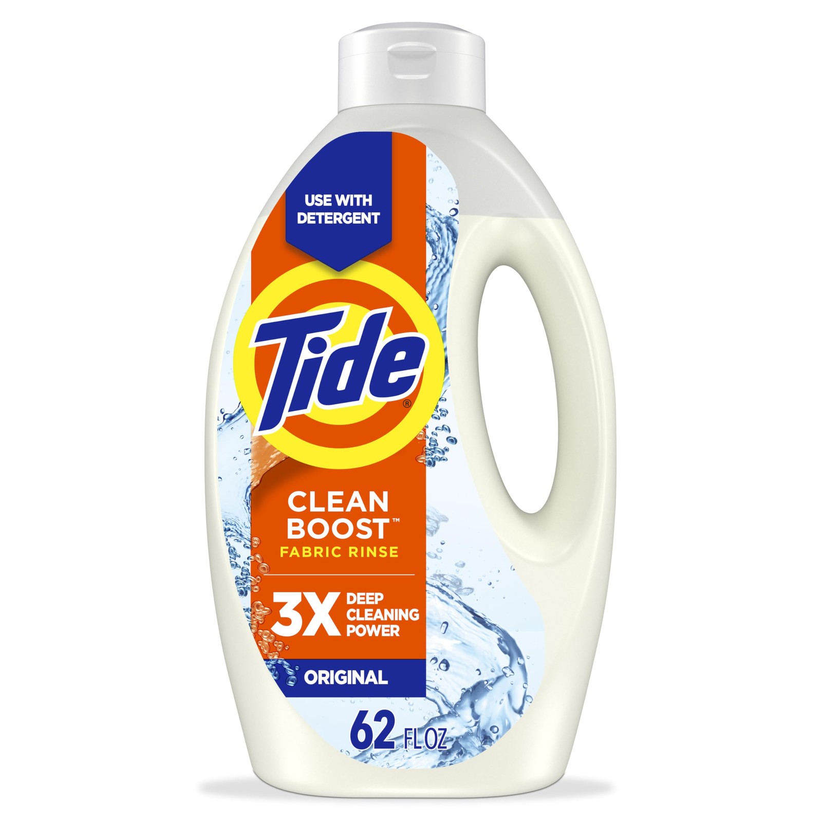 Tide Clean Boost Fabric Rinse, 62 fl oz oz, Removes 62 Fl Oz (Pack of 1)