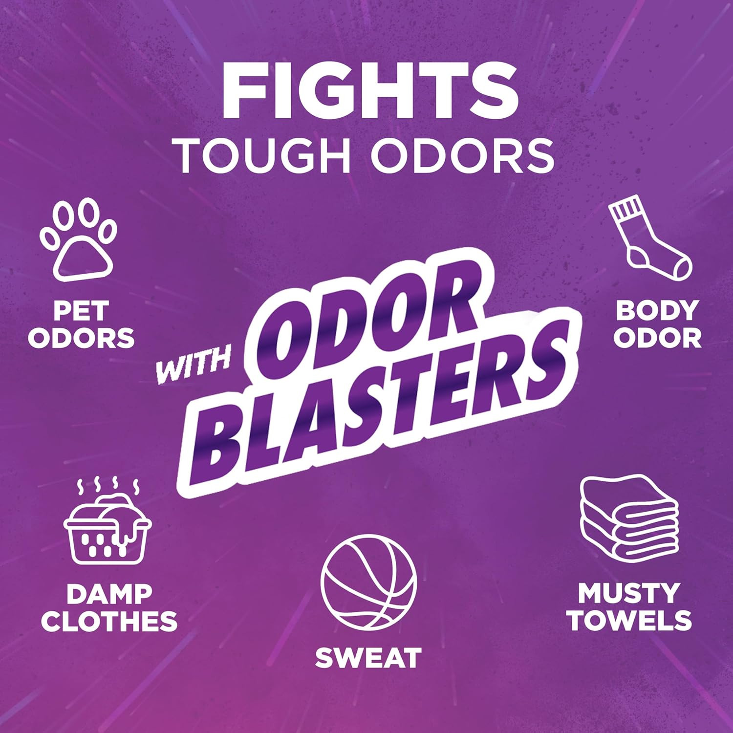plus Oxiclean Odor Blasters Fresh Burst, 128 Loads Liquid Laundry Detergent, 166