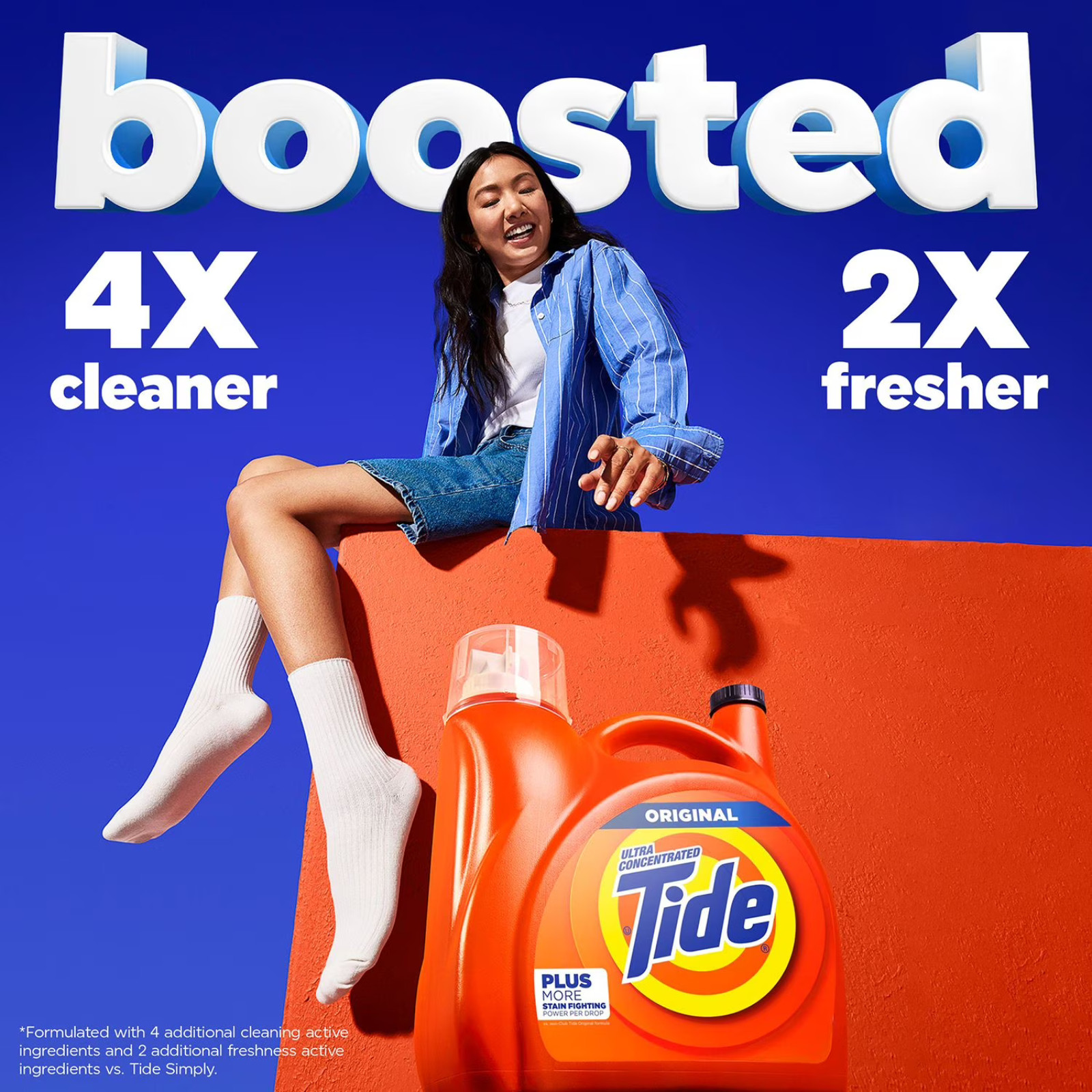 Tide Liquid Laundry Detergent Original Scent 152 Loads 170 oz Stain Fighting New