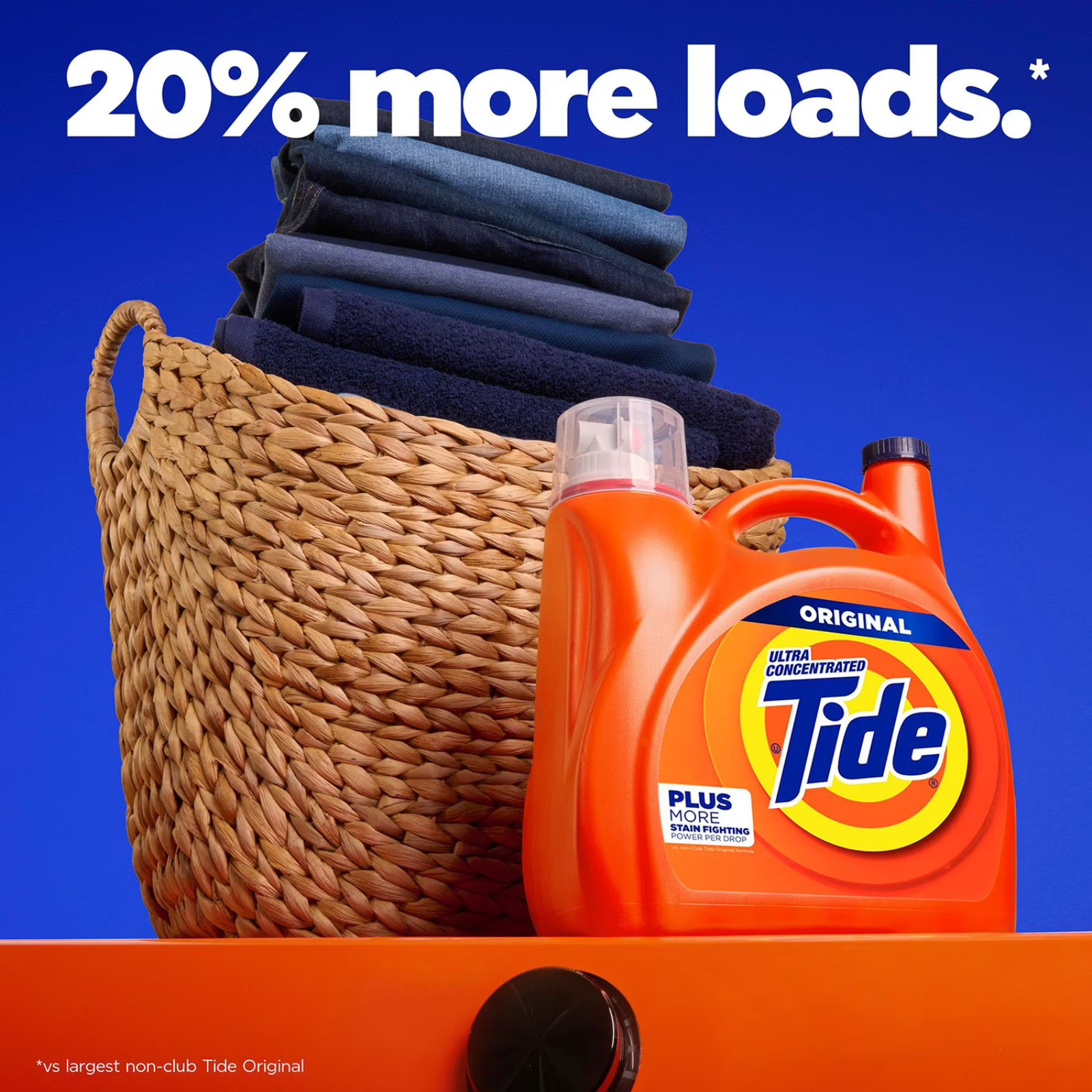 Tide Liquid Laundry Detergent Original Scent 152 Loads 170 oz Stain Fighting New