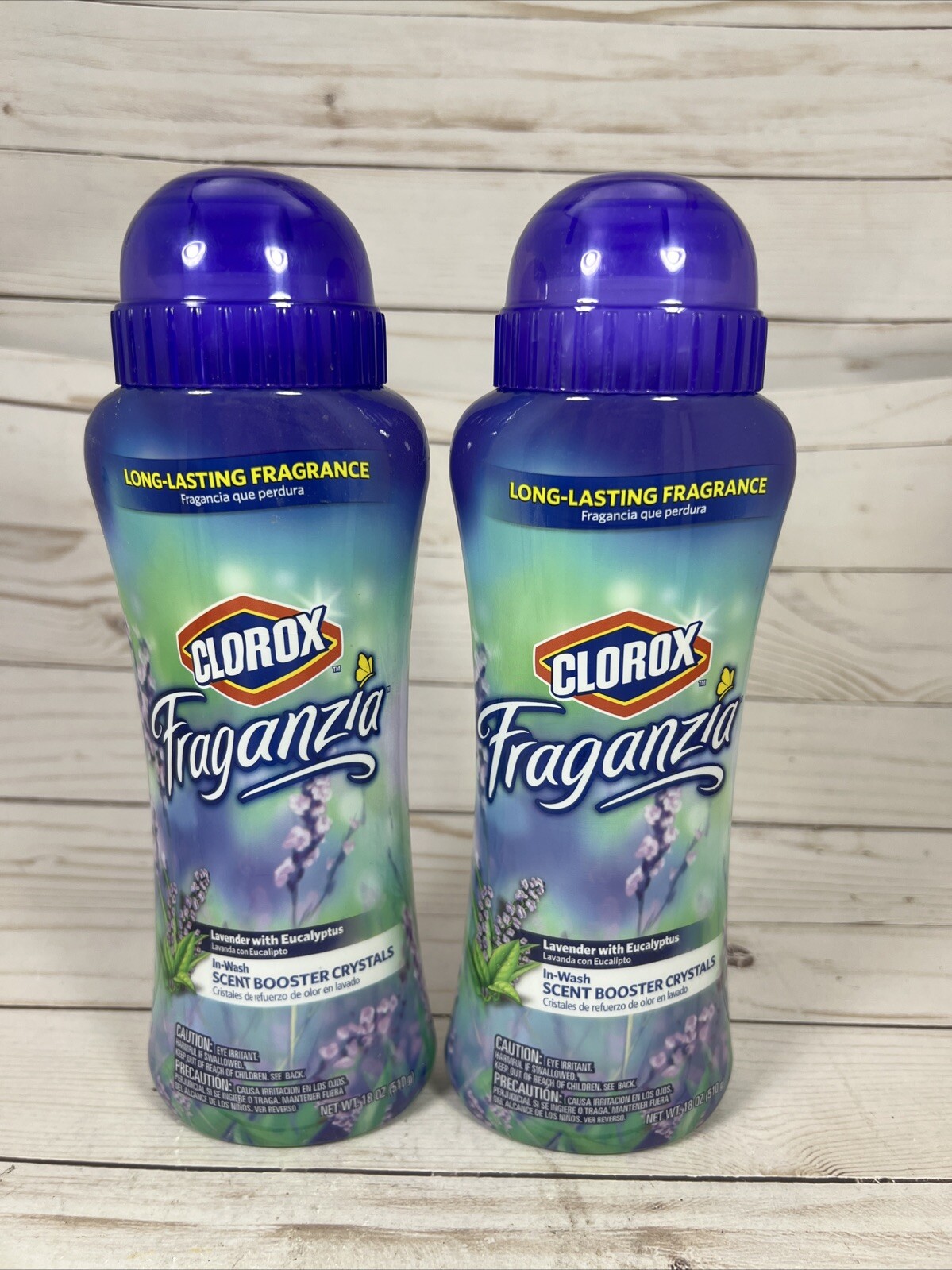 Clorox Fraganzia Scent Boosting In-Wash Crystals Lavender Laundry 18oz (2 Pack)
