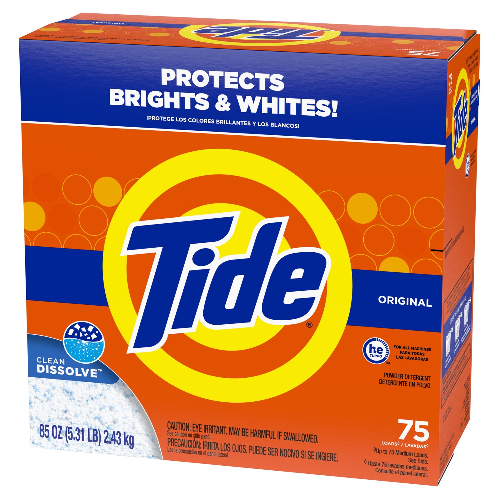 Powder Laundry Detergent, Original Scent, 85 Oz, 75 Loads