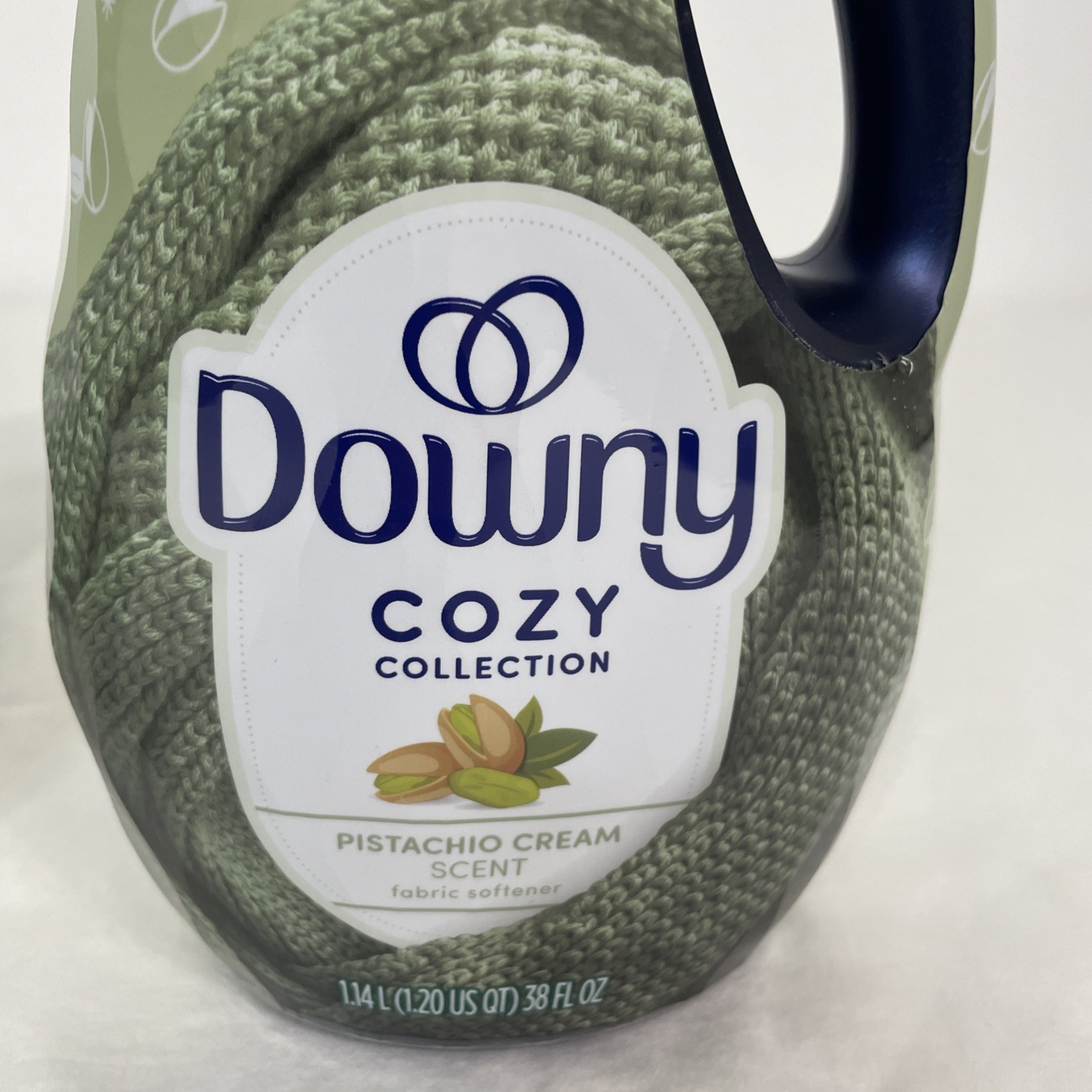 Downy Cozy Collection Pistachio Scent Fabric Softener Lot of 2 NEW