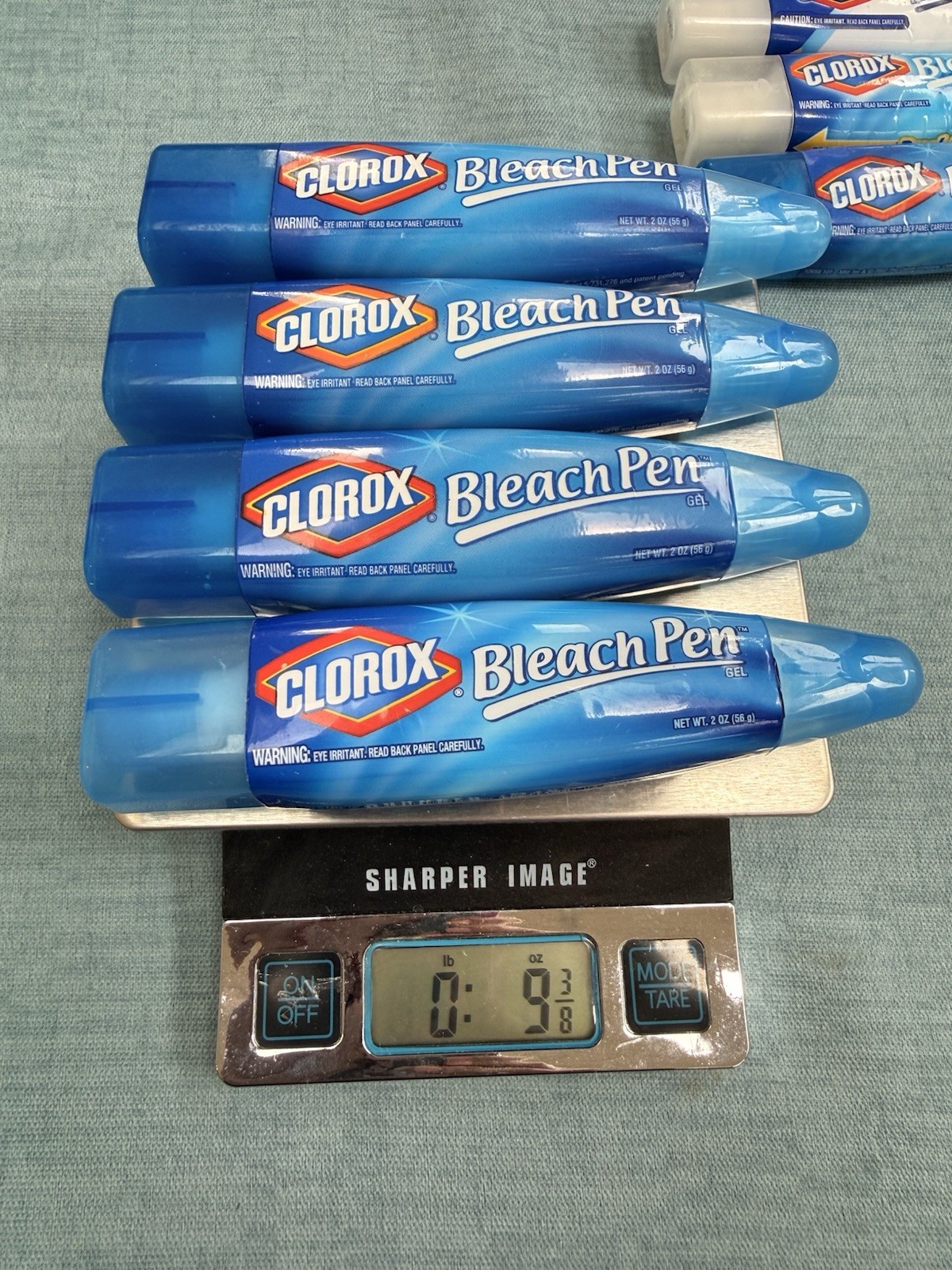 Clorox Bleach Pens Lot Of 7 Gel Laundry Bathroom Kitchen Scrub Dual Tip